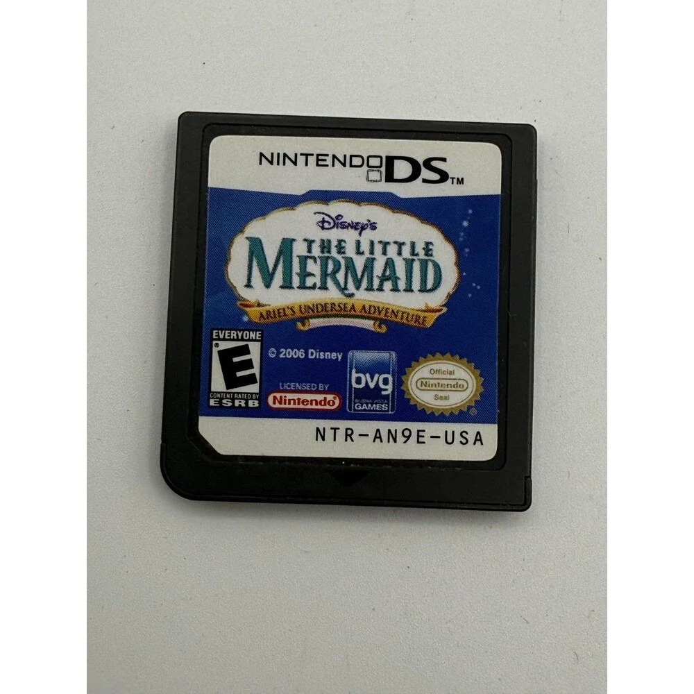 Nintendo DS 4 Game lot LEGO Batman 2 Little Meremaid King Kong Arctic Tale